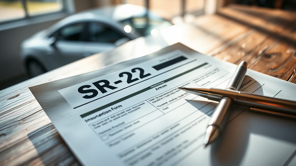 sr 22 insurance requirement explained